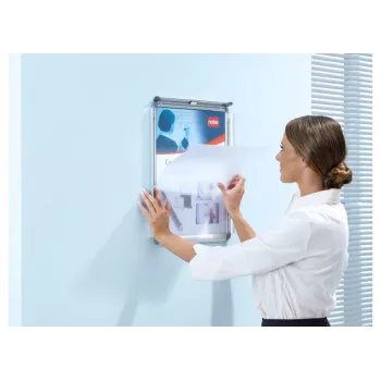 Nobo Essence A2 copertura sostitutiva per cornice poster, copertura sostitutiva per portacartelli/espositore informativo, 420 mm, 0,2 mm, 594 mm