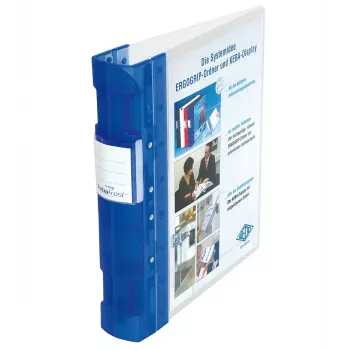WEDO ERGOGRIP raccoglitore per presentazioni A4 ICE, 56 mm, blu ghiaccio, 58 28003