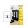 Avery Zweckform C32267-25 etichette per dorso raccoglitori 54 x 190 mm, bianco