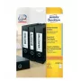 Avery Zweckform C32267-25 etichette per dorso raccoglitori 54 x 190 mm, bianco