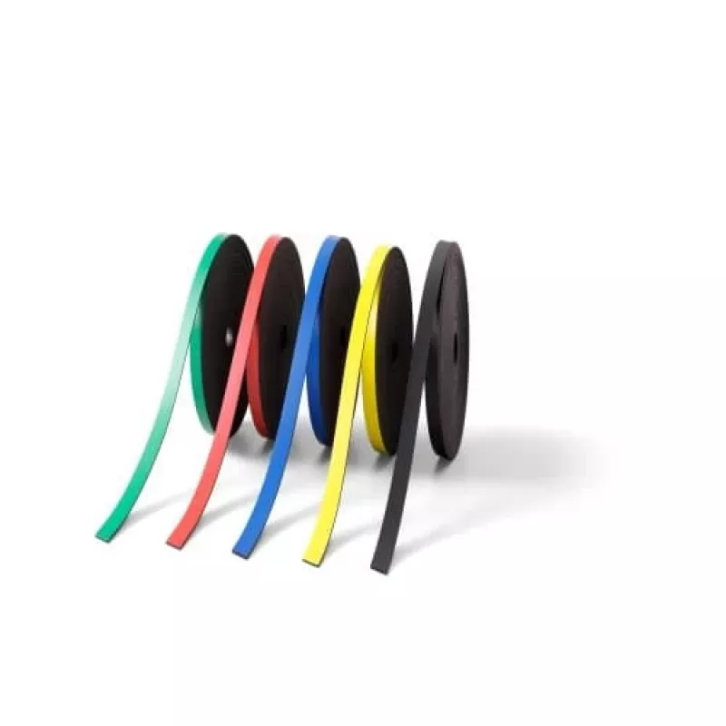 Nastro magnetico per lavagna Nobo 10mm x 5m, nero, 10 mm, 1 pz.