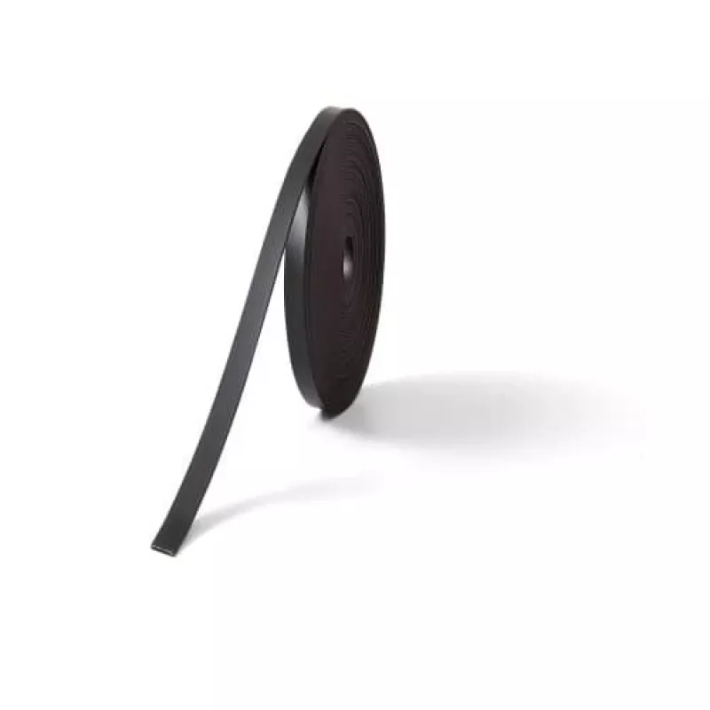 Nastro magnetico per lavagna Nobo 10mm x 5m, nero, 10 mm, 1 pz.