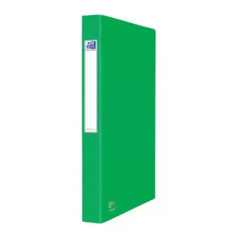 ELBA Eurofolio 53001901-20 raccoglitore ad anelli, A4, cartone, 2 anelli, colori assortiti (verde, rosso, blu, giallo), 10 pz.