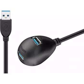 Prolunga USB 3.0 Goobay 95918 nera