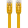 Cavo patch piatto Goobay CAT 6 1,5m U/UTP giallo