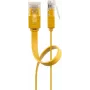 Cavo patch piatto Goobay CAT 6 1,5m U/UTP giallo