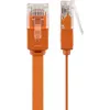 Cavo patch piatto Goobay CAT 6 U/UTP arancione 1,5 m