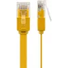 Wentronic cavo patch RJ-45 CAT6 2m, connettore/connettore, U/UTP, giallo (96414)