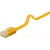 Wentronic cavo patch RJ-45 CAT6 2m, connettore/connettore, U/UTP, giallo (96414)