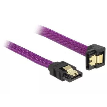 Cavo SATA DeLOCK 83695 0,3 m viola