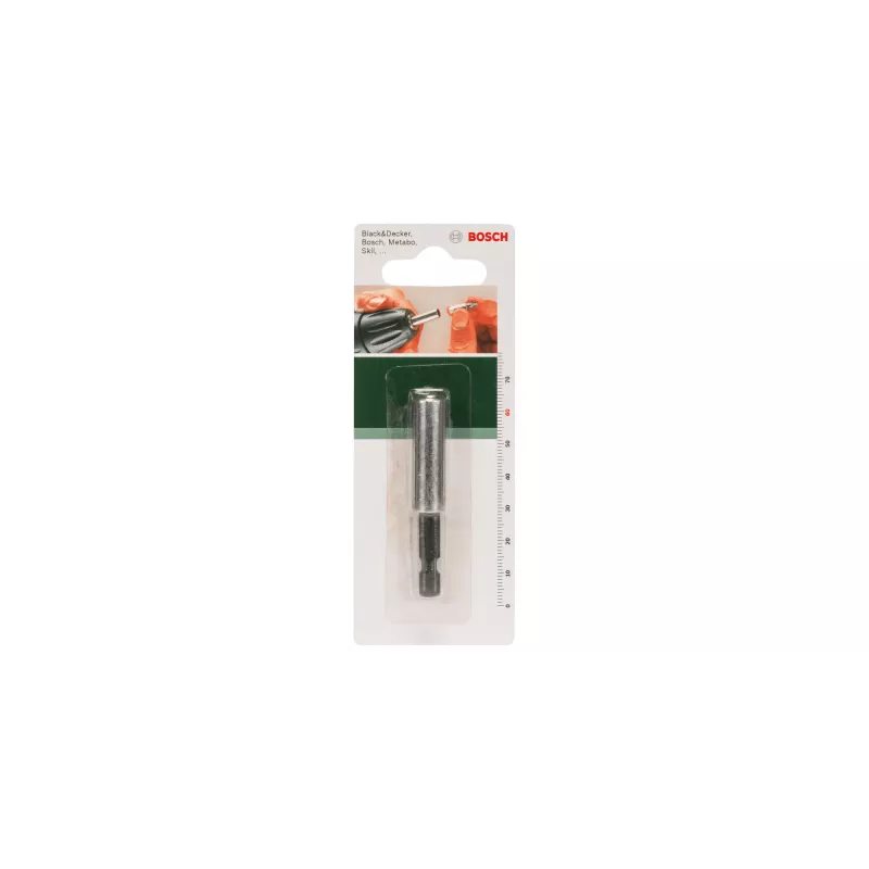 Bosch 2609255900 portainserti universale, attacco 1/4" (6,3 mm), lunghezza 60 mm