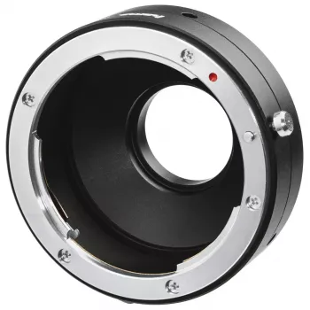 Adattatore per obiettivo fotocamera Hama 00030770 nero argento compatibilità Nikon