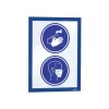 Cornice magnetica A4 Durable DURAFRAME blu