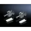 Fermacavo Rittal DK 7097.220, acciaio, finitura metallica, diametro fascio max. 2,6 cm, 25 pz.