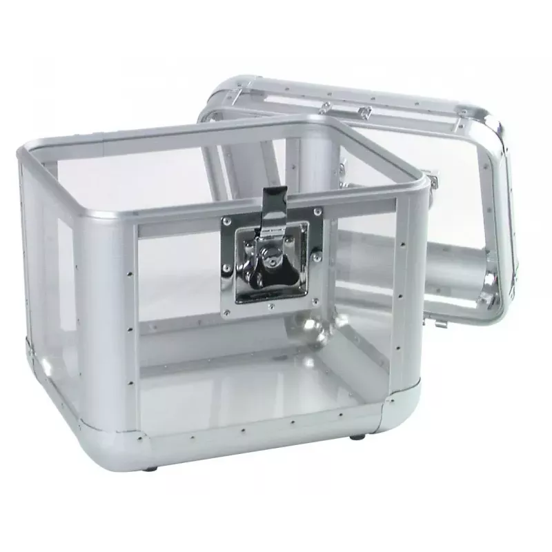 Hardcase Roadinger 30110038 acrilico alluminio per dischi