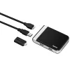 Lettore di schede Hama 00054546 USB 3.2 Gen 1 (3.1 Gen 1) Type-A/Type-C nero, argento