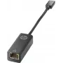 HP adattatore USB Type-C a RJ45, USB Type-C, RJ-45, nero, casa, 245 mm, 110 mm