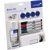 Set di accessori per lavagne bianche Legamaster basic 10 pezzi, compatibile con Legamaster UNIVERSAL, multicolore, 225×45×255 mm