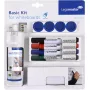 Set di accessori per lavagne bianche Legamaster basic 10 pezzi, compatibile con Legamaster UNIVERSAL, multicolore, 225×45×255 mm