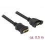 Cavo HDMI DeLOCK 85465 0,5m