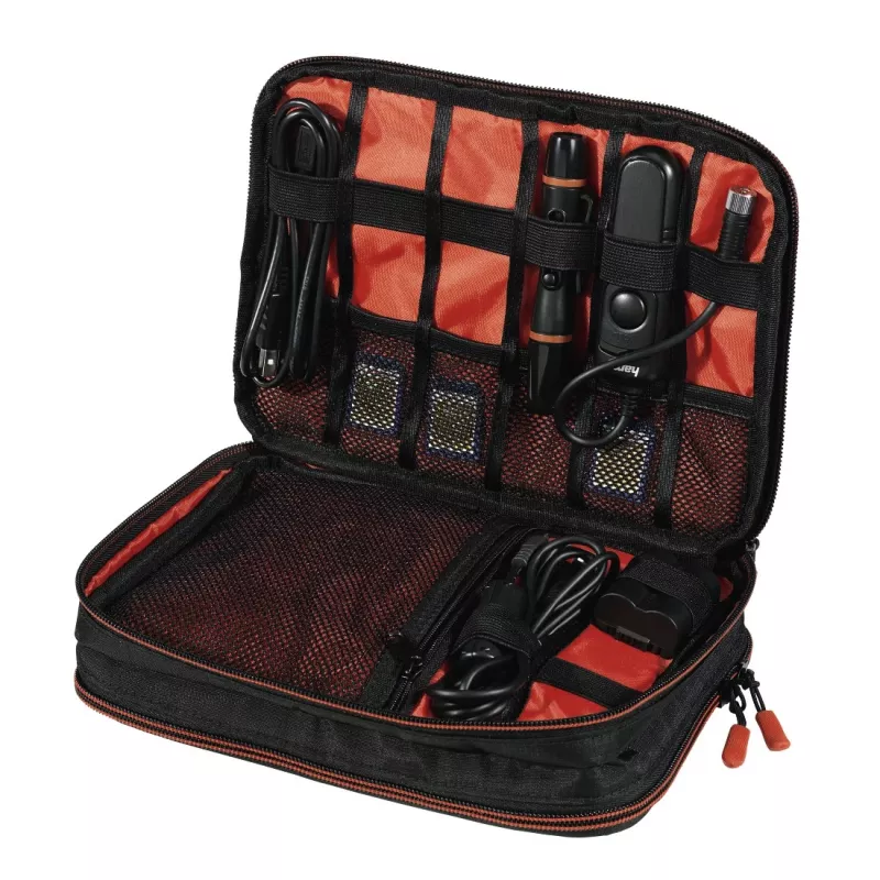 Hama Fancy nero, rosso Polytex custodia per filtri fotocamera
