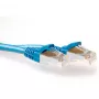 Cavo patch ACT blu 5 metri SFTP CAT6A snagless con connettori RJ45