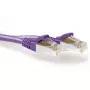 ACT lilla 1,50 m cavo patch SFTP CAT6A con protezione linguetta con connettori RJ45