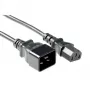 Cavo di alimentazione ACT Powercord C13 - C20 nero 2 m
