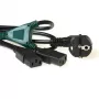 Cavo di alimentazione ACT Powercord cavo sdoppiato alimentazione connettore maschio CEE7/7 - 2 x C13 sdoppiamento a: 1,00 m