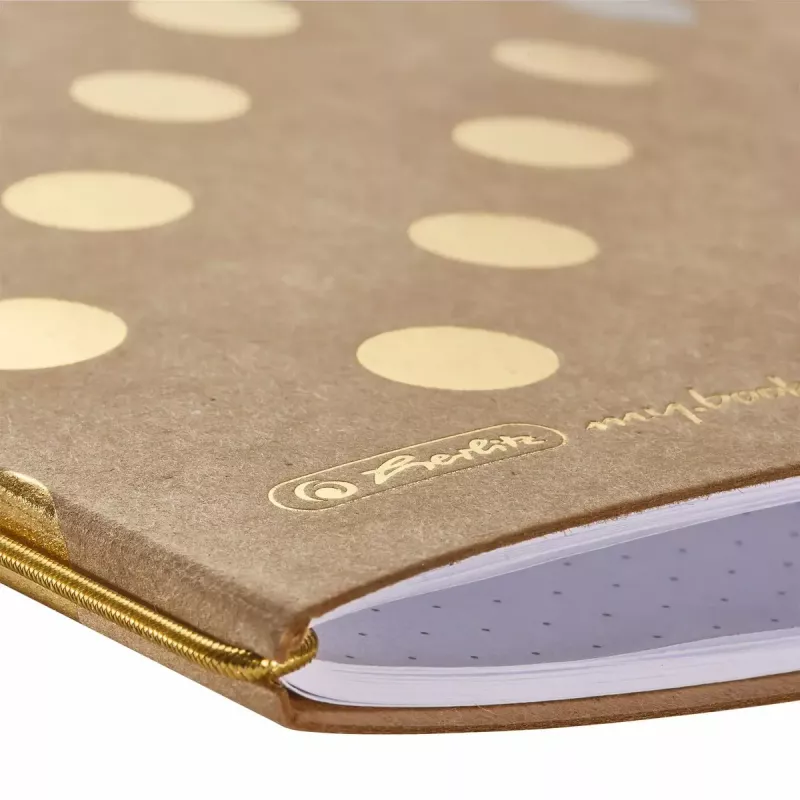 Quaderno Herlitz Pure Glam A5 40 fogli oro