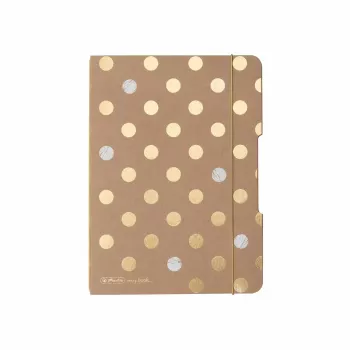 Quaderno Herlitz Pure Glam A5 40 fogli oro