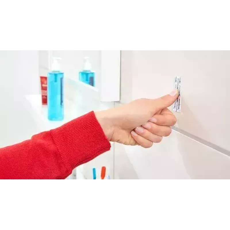 Gancio portasciugamani TESA 58266-00000 acciaio inox per interni