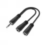 Hama 00200349 cavo audio 0,15 m 3,5 mm 2 x 3,5 mm nero