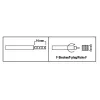 Giunto coassiale Hama 00205206 connettore femmina F 2 pz.