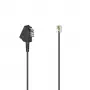 Cavo telefonico Hama 00201107 6 m nero