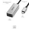 Adattatore da USB-C a Ethernet Marmitek Connect 8373