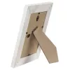 Cornice singola Hama Canuto bianco vetro legno
