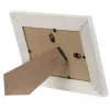 Cornice singola Hama Canuto bianco vetro legno