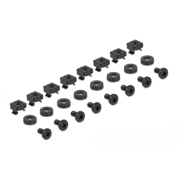 Supporto di montaggio DeLOCK 19 pollici lunghezza regolabile 368-600 mm grigio 2 pezzi