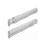 Supporto di montaggio DeLOCK 19 pollici lunghezza regolabile 368-600 mm grigio 2 pezzi