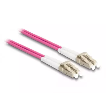DeLOCK cavo in fibra ottica LC duplex su LC duplex OM4 3m
