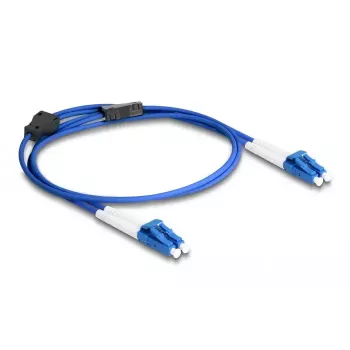 DeLOCK cavo in fibra ottica LC duplex su LC duplex OS2 1 m