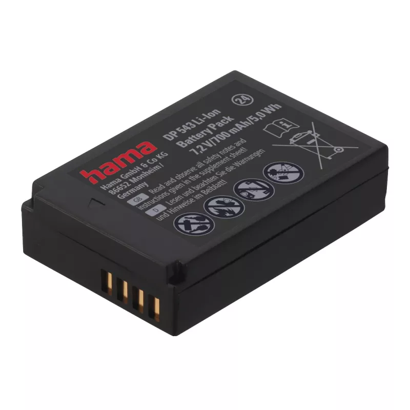 Batteria Hama DP 543 litio-ione 700 mAh per fotocamera