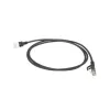ACT nero 7 metri LSZH U/FTP CAT6A Datacenter Slimline cavo patch con connettori RJ45