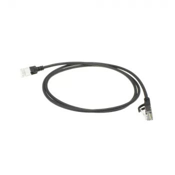 ACT nero 7 metri LSZH U/FTP CAT6A Datacenter Slimline cavo patch con connettori RJ45