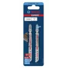 Lama per seghetto alternativo Bosch T144DHM Carbide 2 pezzi legno duro plastica
