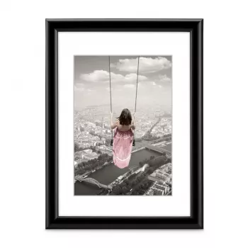Cornice portafoto singola Hama Swing nero