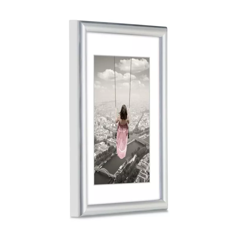 Cornice portafoto singola Hama Swing argento