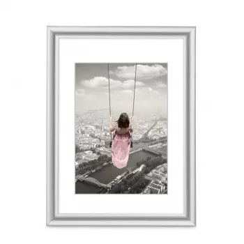 Cornice portafoto singola Hama Swing argento