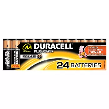 Batteria monouso Duracell Plus Power AA alcalina prestazioni affidabili